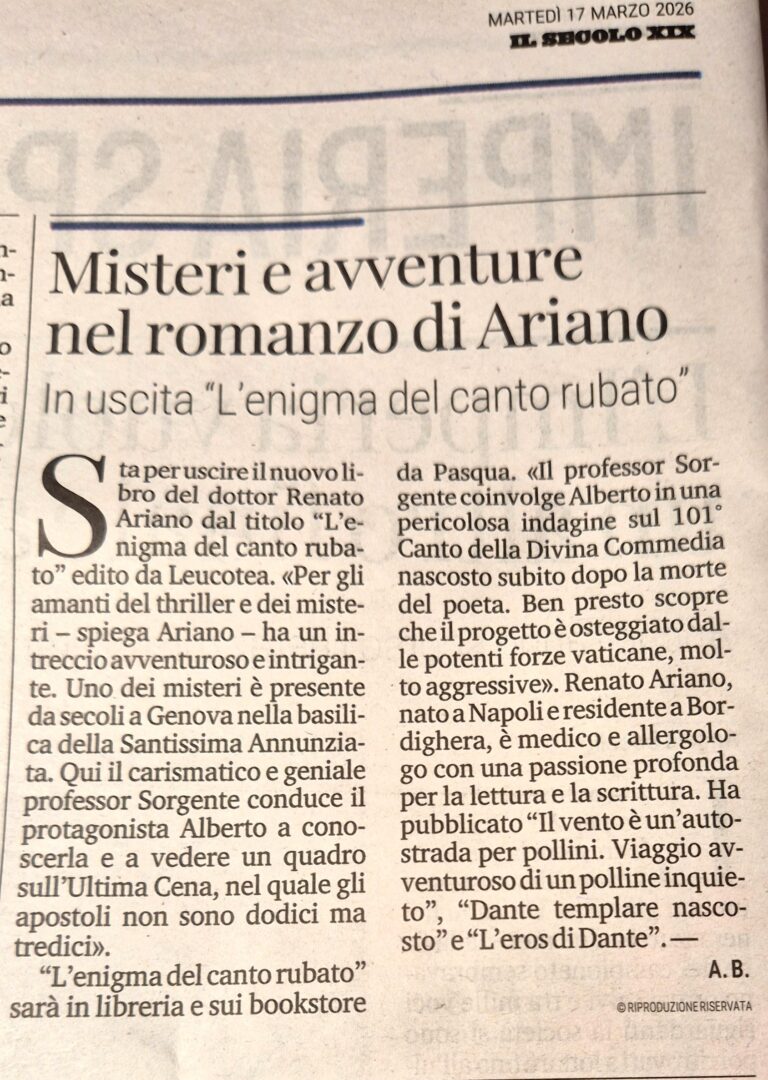Secolo XIX 17.03.2026